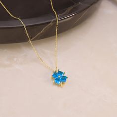 "4 LEAF CLOVER NECKLACE, 4 LEAF CUBIC ZIRCONIA JEWELRY, FOUR LEAF CLOVER NECKLACE, BIRTHSTONE CLOVER NECKLACE, GOLD PLATED CLOVER NECKLACE, CHRISTMAS GIFT, WEDDING GIFT, MOTHER'S DAY GIFT, BRIDESMAID GIFT, GIFT FOR HER, GIFT FOR GRANDMA, GIFT FOR MOM, BIRTHDAY GIFT, BEST FRIEND GIFT March Birthstone Necklace, Aquamarine Necklace, Necklace For Women ,Aquamarine Jewelry ,Gemstone Necklace, Blue Necklace, Bridesmaid Gift, Valentines & Mothers Day Gift, Cute Mum Necklace, Wedding Necklace, Anniversa Flower Shaped Birthstone Necklace As A Gift For Her, Flower Shaped Birthstone Jewelry For Birthdays, Flower Shaped Birthstone Jewelry For Birthday Gift, Flower Shaped Birthstone Jewelry For Birthday, Flower Pendant Birthstone Jewelry For Birthday, Elegant Blue Birthstone Necklace As Gift, Elegant Blue Birthstone Necklace, Birthstone Flower Pendant For Birthday Gift, Nature-inspired Birthstone Pendant Necklace