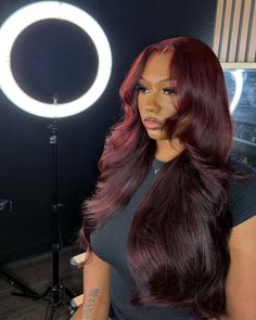 Brown Lace Front, Frontal Wig Hairstyles, Lace Front Wigs Human Hair, Burgundy Hair, Hair Laid, Wigs Human Hair, Brown Wig, Hair Crush, Front Lace Wigs Human Hair