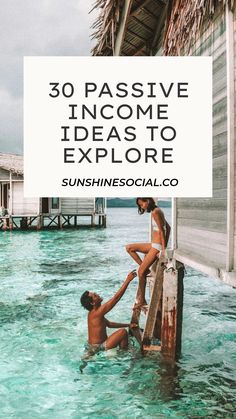 Discover 30 amazing passive income ideas and learn how to create digital products for websites like Etsy! The pin features attractive printable templates women often sell to build their side hustle income.