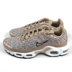 Brand New Without Box Nike Air Max Plus United In Victory Shoes Fb2557-200 Women 7, 9 Brown Beige New Beige Air Max Cushioned Lace-up Sneakers, Nike Beige Sneakers With Air Cushioning, Beige Air Max Cushioning Lace-up Sneakers, Beige Lace-up Sneakers With Air Max Cushioning, Cream Lace-up Sneakers With Air Cushioning, White Athletic Sneakers, Pink Nike Shoes, White Nike Shoes, Womens Basketball Shoes