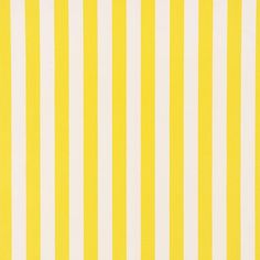 a yellow and white striped fabric