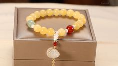 This gemstone bracelet is very suitable for daily wear. It can also be given to girlfriends, daughters, mothers, or as a birthday gifts to friends. 💎Main materials: Yellow Jade Size: My bracelets are elastic bracelets,the size of the bracelets is about 6-7.8 inches without stretching, so they can be suitable for most people's wrist,and if you had big wrist,still no problem,it's elastic. 💎About color: Most bracelet colors are consistent with pictures, but because some natural stones are differe 108 Beads Bracelet Jewelry Gift, Spiritual Bracelet With Round Beads For Birthday Gift, 8mm Beads Crystal Bangle Bracelet As Gift, Crystal Bangle Bracelet With 8mm Beads As Gift, Yellow Bangle Bracelet For Gift, Casual Crystal Bracelet With 8mm Beads For Gift, Casual Crystal Bracelet With 8mm Beads As Gift, Gift Crystal Bangle Bracelet With 8mm Beads, Casual 8mm Beads Crystal Bracelet Gift