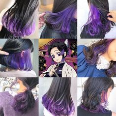 Kawaii Shoulder Length Hairstyles, Shinobu Long Hair, Anime Hair