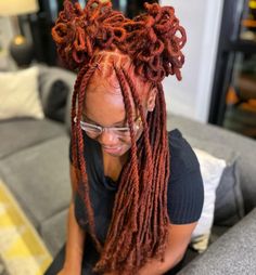 Loc Styles Petals, Styles For Locs Black Women, Petal Hairstyle For Locs, Locs Down Hairstyles, Up Do Locs Black Women, Loc Styles Added Hair, Matured Locs, Loc Petals Hairstyles, Extension Locs