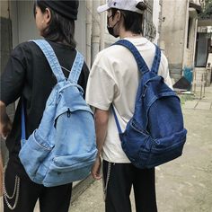 School Casual Womens Girls Denim Backpack Canvas Handbag Satchels Shoulder Bags | eBay Mochila Jeans, Kindergarten Backpack, Denim Backpack, Backpack Gift, Denim Shoulder Bags, Computer Backpack, Toddler Backpack, Women's Backpacks, Boys Backpacks