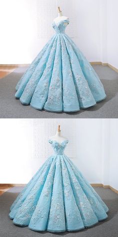 SSR447,tiffany blue off shoulder v-neck cap sleeves applique long sweet 16 dress · SheSheRose · Online Store Powered by Storenvy Long Sweet 16 Dresses, Prom Dresses Cheap, Blue Ball Gown, Prom Dress Black, Formal Prom Dresses Long, Cheap Gowns, Evening Dress Long, Mode Tips, Blue Ball Gowns