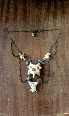 Bones Jewelry, Animal Bone Jewelry, Animal Skull Decor, Taxidermy Jewelry, Deer Skull Art, Taxidermy Art, Bone Necklace, Bone Crafts, Bone Jewelry