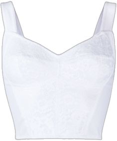 Elegant Tops With Built-in Bra, Elegant White Lace Bodice, Elegant Bodice With Built-in Bra For Summer, Elegant Cropped Corset With Boned Bodice, Elegant Wedding Tops With Boned Bodice, Elegant Evening Corset With Removable Bra Pads, Elegant White Tops With Removable Bra Pads, Elegant Cropped Corset For Evening, Elegant Cropped Evening Corset