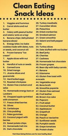 Here's a round-up of the best healthy and clean eating snack ideas for both kids and adults! Choose from over 60 snack ideas that everyone will love. Summer snacks, back-to-school snacks and workday snacks are all included here. Healthy Pantry, Clean Snacks, Makanan Diet, Free Snacks, Quick Healthy, Snack Ideas, Healthy Meal Prep, Healthy Snacks Recipes