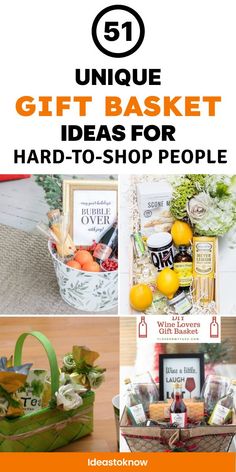 gift basket ideas for hard to shop people