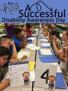 Disabilities Activities, Education Day, Human Body Unit, 60 Seconds, Social Skills, School Activities