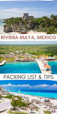 the riviera maya, mexico packing list and tips