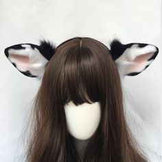 ❤️❤️❤️Not Miss It Please!Anniversary thanksgiving feedback since August 10 - August 25, whole store products (except custom) are enjoy 75 discount, the lowest discount for the whole year!!!Sincerely appreciate for all friends'  attention and supports in the past 1 year!More beautiful ears,welcome to visit the following link:https://www.etsy.com/hk-en/shop/ColorfulEars?ref=l2-about-shopnameEvery ear is made of high quality artificial fur which is fixed on the metal frame,and ears’ inner is iron t