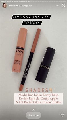 Natural Lip Combo, Maybelline Lip, Makeup For Black Skin, Eye Makeup Pictures, Pinterest Makeup, Eye Makeup Designs