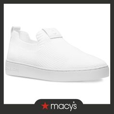 in stock Michael Kors Sporty Sneakers For Spring, Michael Kors Casual Lace-up Sneakers, Casual Michael Kors Lace-up Sneakers, Casual Knit Sneakers For Spring, Michael Kors White Slip-on Sneakers, Michael Kors Slip-on Sneakers For Spring, Michael Kors Casual Low-top Sneakers, Michael Kors Low-top Casual Sneakers, Michael Kors Casual Sneakers With Rubber Sole