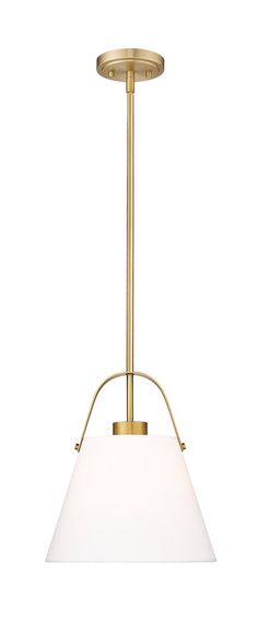 Z-Lite Canada - One Light Pendant - Z-Studio - Heritage Brass- Union Lighting Luminaires Decor Linen Pendant, Heritage Brass, Brushed Nickel Hardware, Ivory Fabric, Clean Aesthetic, Drum Pendant, Coastal Farmhouse, Wac Lighting, Commercial Lighting