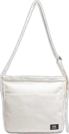 Casual Canvas Shoulder Bag With Zipper Closure, White Canvas Shoulder Bag With Zipper Closure, Large Capacity Cotton Crossbody Shoulder Bag, White Canvas Shoulder Bag, Everyday White Canvas Bag With Zipper, Solid Color Canvas Bag With Zipper Pocket, Everyday White Canvas Bag With Zipper Closure, Solid Canvas Bag With Zipper Pocket, White Crossbody Canvas Bag With Zipper Closure