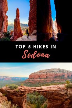 the top 5 hikes in sedona