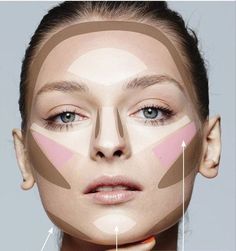 Contouring For Beginners beautyblog Contouring for beginners How To Contour Your Face, Contouring For Beginners, Makeup Tutorial Step By Step, Makeup Tutorial Eyeshadow, Natural Makeup Tutorial, Makeup For Teens, Makeup Hacks, Makeup Tutorial For Beginners, Trendy Makeup