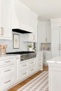 the kitchen is clean and ready for us to use in its new owner's home