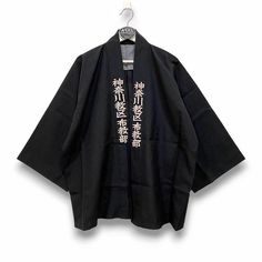 Measurements are taken with the garment Manually. Condition: Pre-owned  P-Pit to pit / chest  L-Lenght  S-Sleeve  In inches" Comment : (refer picture)  Ask For More Details. Have a Good day! ATFL.Lab® Cotton Samurai Style Long Sleeve Kimono, Samurai Style Long Sleeve Cotton Kimono, Cotton Samurai Kimono With Long Sleeves, Traditional Cotton Kimono With Floral Embroidery, Long Sleeve Embroidered Cotton Kimono, Black Long Sleeve Kimono For Tea Ceremony, Long Sleeve Black Kimono For Tea Ceremony, Traditional Black Cotton Kimono, Black Embroidered Long Sleeve Kimono