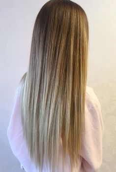 Straight Balayage Hair, Pinterest Hair, Brown Hair With Blonde Highlights, Beautiful Hair Color, Brown Blonde Hair, Long Blonde Hair, Hair Color Balayage, Hair Waves, Hair Skin