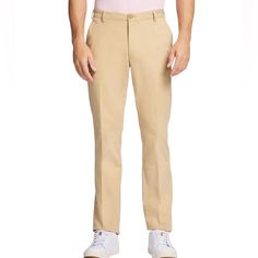 Izod Saltwater Stretch Flat Front Straight Fit Chino Pant Pale Khaki Size 32x30 New With Tag. Upgrade Your Wardrobe With These Stylish Izod Saltwater Stretch Flat Front Straight Fit Chino Pants In Pale Khaki. These Pants Come In Size 32x30 With A Solid Pattern And Feature A Zip And Button Closure. Perfect For Any Occasion, Whether It's Traveling, Casual Or Business, These Pants Are A Must-Have. Designed For Men, These Classic Fit Chino Pants Have A Flat Front And Straight Leg Style. These Pants Summer Straight Leg Chino Cotton Twill Bottoms, Summer Tapered Leg Chino Cotton Twill Pants, Summer Straight Leg Chino Bottoms, Spring Chino Cotton Twill Trousers, Khaki Chino Cotton Twill Straight Leg Bottoms, Khaki Chino Cotton Twill Straight Pants, Khaki Tapered Leg Chino Pants, Khaki Chino Pants With Tapered Leg, Solid Chino Cotton Twill Straight Bottoms