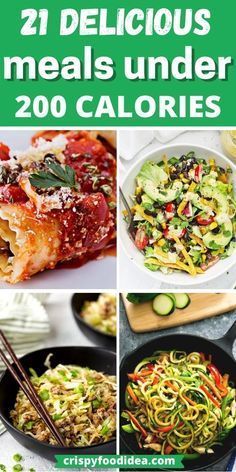 20 delicious meals under 200 calories that are easy to make and healthy for the whole family