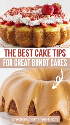 the best cake tips for great bundt cakes