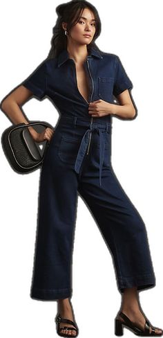 Chic Denim Blue Jumpsuits And Rompers With Pockets, Chic Dark Wash Jumpsuits And Rompers With Pockets, Chic Dark Wash Wide Leg Denim Jumpsuit, Chic Denim Blue Wide Leg Jumpsuits And Rompers, Chic Dark Wash Denim Jumpsuit, Chic Dark Wash Denim Overall Jumpsuit, Chic Wide-leg Denim Jumpsuits And Rompers, Chic Dark Wash Overall Jumpsuit, Chic Dark Wash Overall Jumpsuits And Rompers