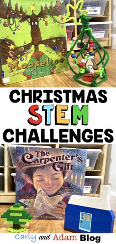 Christmas Read Alouds, Christmas Stem Challenge, Coding Challenges, Christmas Read Aloud, Rockefeller Center Christmas Tree