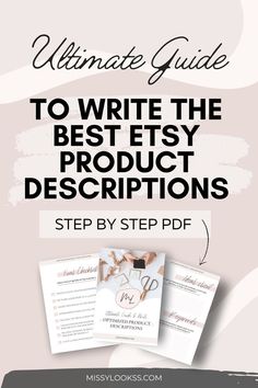 how to write an Etsy product description Marketing Your Etsy Shop, How To Start An Etsy Shop, Sticker Shop Ideas, Etsy Hacks