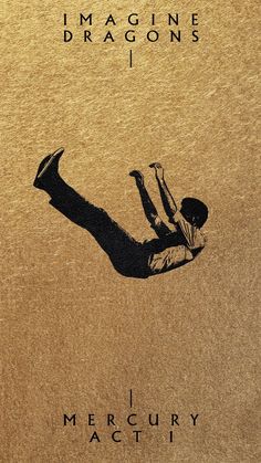 an image of a man flying through the air on top of a brown book cover