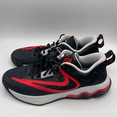 New Without Box - Men’s Size 10.5 Nike Black Low-top Basketball Shoes, Nike Dynamic Black Basketball Shoes, Black Low-top Running Shoes With Red Sole, Black High-top Running Shoes With Red Sole, Black Running Shoes With Red Sole, Synthetic Material, Dynamic Black Nike Basketball Shoes, Nike Black Basketball Shoes With Abzorb Midsole, Black Lace-up Running Shoes With Red Sole, Nike Giannis Immortality