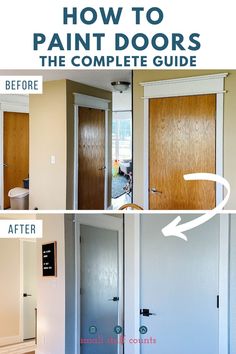 how to paint doors the complete guide