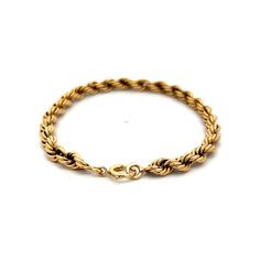 This 14 karat yellow gold unisex bracelet features a polished finish that catches the light from every angle. Measuring 7.25 inches in length, it offers a versatile fit for most wrists. Ideal for either day or night wear, this rope chain bracelet will add a refined touch to any look, whether for a special occasion or everyday wear. Engagement Ring Style Guide, Ring Style Guide, Platinum Rose Gold, Sapphire Solitaire, Unisex Bracelets, Night Wear, Engagement Ring Styles, Shop Engagement Rings, Rope Chain