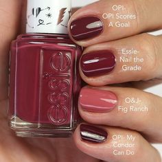 Fall Nails Opi, Essie Nail Polish Colors, Opi Nail Polish Colors, Opi Nail Colors, Orange Nail Polish, Nail Polish Colors Fall, Pretty Nail Colors