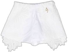 White Stretch Lace Shorts, Lace Daywear Shorts, Elegant Summer Shorts With Lace Trim, Elegant White Lace Shorts, White Stretch Shorts For Daywear, White Lace Trim Shorts, Shorts White, Lace Detail, White Shorts