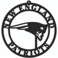 the new england patriots logo is shown