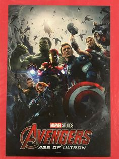 the avengers movie poster with many characters