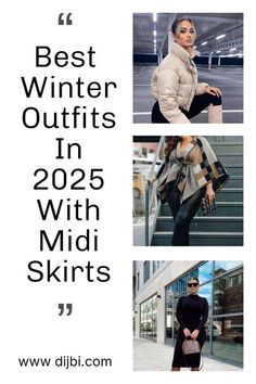 Dijbi Pins, Denim Midi Skirt Outfit, Outfits For Short Women, Fashionista Outfits, Warm Tights, Trendy Date Night Outfit, Chunky Sweaters, Perfect Winter Outfit, Cozy Outfits