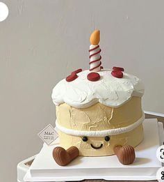 Fun Bday Cakes, Jellycat Birthday Cake, Jelly Cat Cake, Jellycat Cake, Unique Cake Ideas, Cake Cute, Pumpkin Pancake Recipe, Funny Birthday Cakes