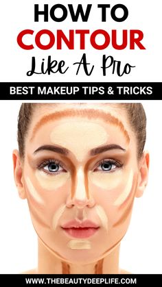 Makeup Application Techniques, How To Contour Your Face, Contouring For Beginners, Makeup Tips And Tricks, How To Contour, Contour Tutorial, Smokey Eyeliner, Prom Makeup Looks, Fall Makeup Looks