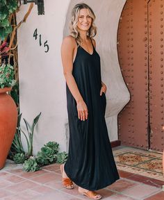 Black Jersey Maxi Dress, Jersey Maxi Dress, Maxi Jersey Dress, Black Jersey, Black Maxi, Weekend Wear, Strapless Bra, Black Dresses, Black Maxi Dress