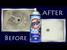 a can of spray paint next to a hole in the wall that has been cleaned