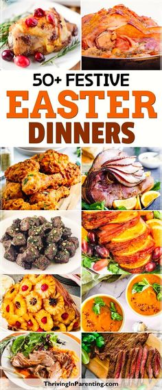 These Easter dinners will make your holiday unforgettable! From extra special, hearty meals to crowd-pleasing favorites, these festive Easter dinner ideas & easy recipes make planning a breeze. Whether you’re into classic ham, juicy steak, or comforting and flavorful Easter casseroles for your table, there’s something for everyone. But if you need Easter potluck ideas or menu ideas perfect for busy moms, this list has you covered with effortless dishes everyone will love! Easy Easter Dinner Ideas, Best Easter Dinner, Vegan Easter Dinner, Easter Food Recipes, Easter Salad Recipes, Happy Resurrection Day, Spring Soup Recipes, Easter Appetizers Easy, Easy Easter Dinner