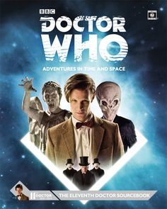 the doctor who adventures in time and space dvd cover with an image of two men