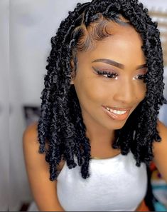 Butterfly Locs Crochet Hair, Butterfly Locs Crochet, Braided Hairstyles For Black Women Cornrows, Marley Hair, Locs Crochet, Goddess Braids Hairstyles