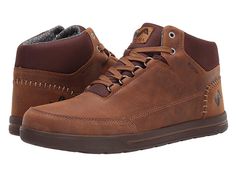 Brown High-top Sneakers For Outdoor Work, Outdoor Leather High-top Sneakers With Vibram Sole, Leather High-top Sneakers With Vibram Sole For Outdoor, Brown High-top Slip-resistant Hiking Boots, Leather High-top Sneakers With Vibram Sole For Hiking, Leather High-top Hiking Sneakers With Vibram Sole, Functional Low-top Leather Waterproof Boots, Waterproof Leather High-top Sneakers For Outdoor, Functional Mid-top Leather Waterproof Boots