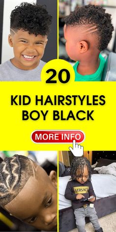 Check out these stylish kid hairstyles boy black, showcasing a mix of short and curly hair designs. These haircuts are perfect for giving your child a fresh and fashionable look while keeping their hair well-groomed. Little Boys Braids Hairstyles Black, Kid Hairstyles Boy, Boys Braided Hairstyles Kid Hair, Cornrows For Boys, Boy Braid Styles, Hairstyles Boy